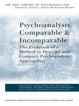 Tuckett |  Psychoanalysis Comparable and Incomparable | Buch |  Sack Fachmedien