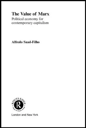Filho | The Value of Marx | Buch | 978-0-415-45926-6 | sack.de