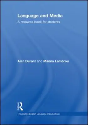 Durant / Lambrou |  Language and Media | Buch |  Sack Fachmedien