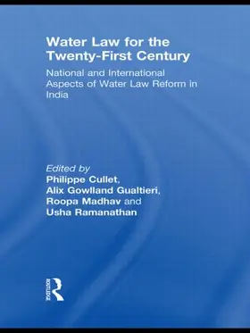 Cullet / Gowlland-Gualtieri / Madhav |  Water Law for the Twenty-First Century | Buch |  Sack Fachmedien