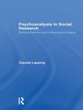 Lapping |  Psychoanalysis in Social Research | Buch |  Sack Fachmedien