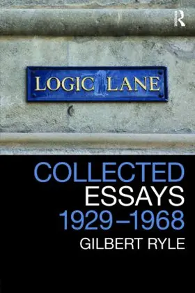 Ryle |  Collected Essays 1929 - 1968 | Buch |  Sack Fachmedien