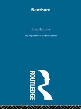 Harrison |  Bentham - Arg Phil | Buch |  Sack Fachmedien