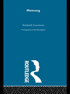 Grossmann |  Meinong - Arg Philosophers | Buch |  Sack Fachmedien