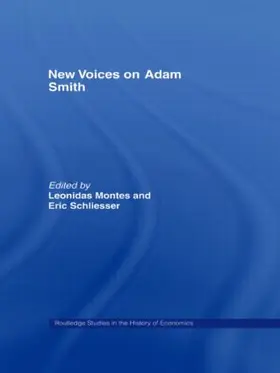 Montes / Schliesser |  New Voices on Adam Smith | Buch |  Sack Fachmedien