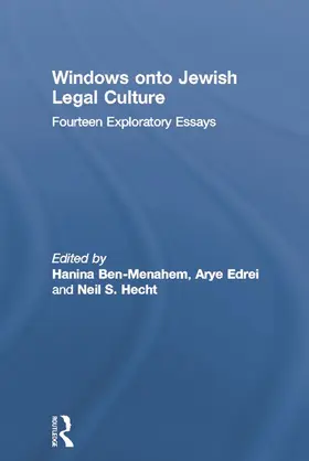 Ben-Menahem / Edrei / Hecht |  Windows onto Jewish Legal Culture | Buch |  Sack Fachmedien