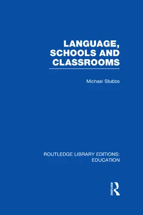 Stubbs |  Routledge Library Editions: Education Mini-Set L Sociology of Education | Buch |  Sack Fachmedien