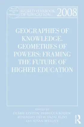 Epstein / Boden / Deem |  World Yearbook of Education 2008 | Buch |  Sack Fachmedien