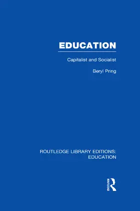 Pring | Education (RLE Edu L) | Buch | 978-0-415-50587-1 | www2.sack.de