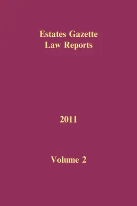 Marshall |  EGLR 2011 Volume 2 | Buch |  Sack Fachmedien