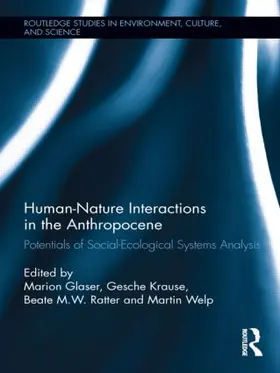 Glaser / Krause / Ratter |  Human-Nature Interactions in the Anthropocene | Buch |  Sack Fachmedien