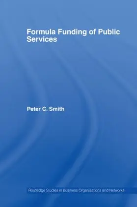 Smith |  Formula Funding of Public Services | Buch |  Sack Fachmedien