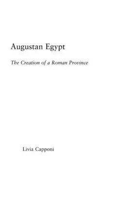 Capponi |  Augustan Egypt | Buch |  Sack Fachmedien