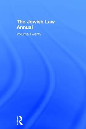 Lifshitz |  Jewish Law Annual Volume 20 | Buch |  Sack Fachmedien