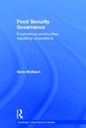 McKeon |  Food Security Governance | Buch |  Sack Fachmedien