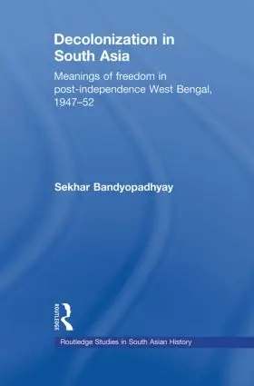 Bandyopadhyay |  Decolonization in South Asia | Buch |  Sack Fachmedien