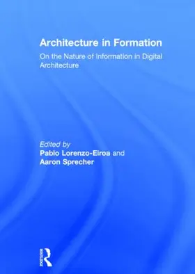 Lorenzo-Eiroa / Sprecher |  Architecture in Formation | Buch |  Sack Fachmedien