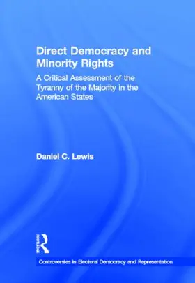 Lewis |  Direct Democracy and Minority Rights | Buch |  Sack Fachmedien