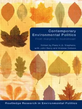 Stephens / Barry / Dobson |  Contemporary Environmental Politics | Buch |  Sack Fachmedien