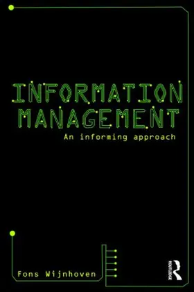 Wijnhoven |  Information Management | Buch |  Sack Fachmedien