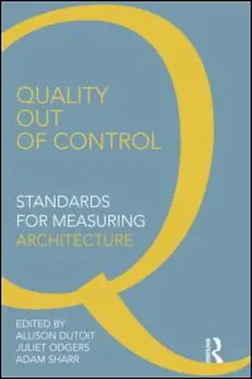 Dutoit / Odgers / Sharr |  Quality Out of Control | Buch |  Sack Fachmedien