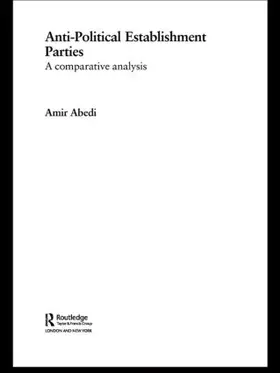 Abedi |  Anti-Political Establishment Parties | Buch |  Sack Fachmedien