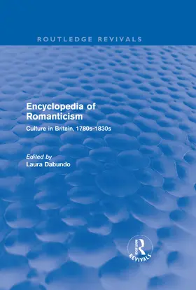 Dabundo |  Encyclopedia of Romanticism | Buch |  Sack Fachmedien