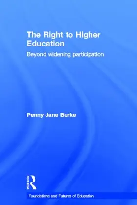 Burke |  The Right to Higher Education | Buch |  Sack Fachmedien
