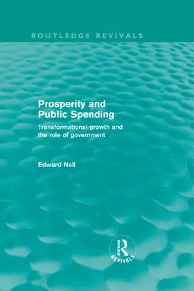 Nell |  Prosperity and Public Spending | Buch |  Sack Fachmedien