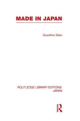 Stein |  Made in Japan | Buch |  Sack Fachmedien