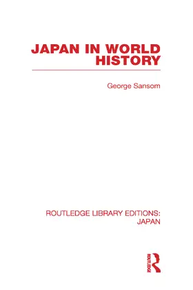 Sansom |  Japan in World History | Buch |  Sack Fachmedien