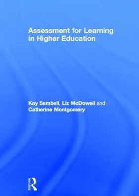 McDowell / Sambell / Montgomery |  Assessment for Learning in Higher Education | Buch |  Sack Fachmedien