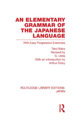 Baba |  An Elementary Grammar of the Japanese Language | Buch |  Sack Fachmedien