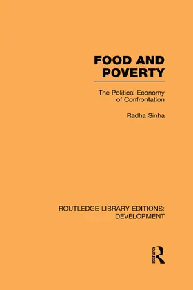 Sinha |  Food and Poverty | Buch |  Sack Fachmedien