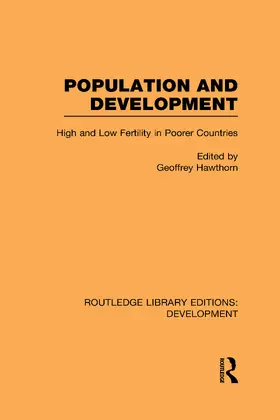 Hawthorn |  Population and Development | Buch |  Sack Fachmedien