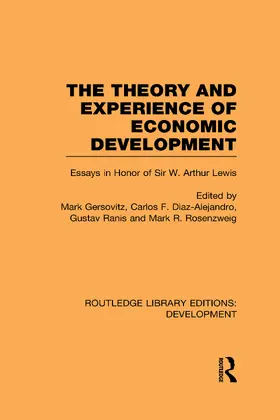 Gersovitz / Diaz-Alejandro / Ranis |  The Theory and Experience of Economic Development | Buch |  Sack Fachmedien