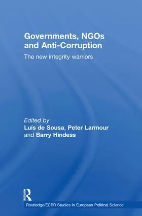 de Sousa / Hindess / Larmour |  Governments, NGOs and Anti-Corruption | Buch |  Sack Fachmedien