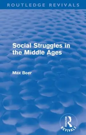 Beer |  Social Struggles in the Middle Ages | Buch |  Sack Fachmedien