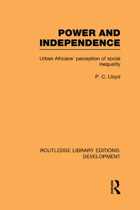 Lloyd |  Power and Independence | Buch |  Sack Fachmedien