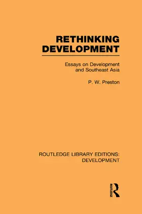 Preston |  Rethinking Development | Buch |  Sack Fachmedien