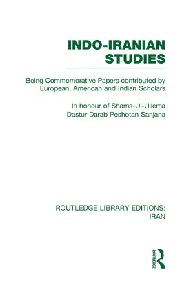 Various |  Indo-Iranian Studies | Buch |  Sack Fachmedien