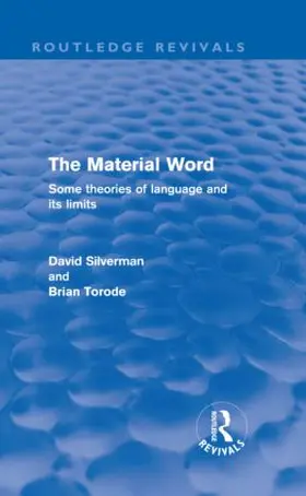Silverman |  The Material Word (Routledge Revivals) | Buch |  Sack Fachmedien