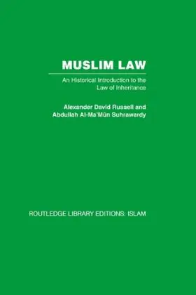 Russell |  Muslim Law | Buch |  Sack Fachmedien
