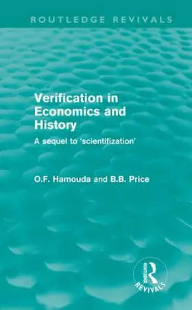 Hamouda / Price |  Verification in Economics and History | Buch |  Sack Fachmedien