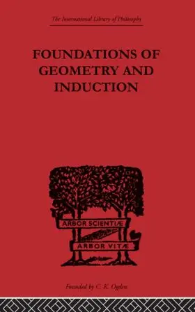 Nicod |  Foundations of Geometry and Induction | Buch |  Sack Fachmedien