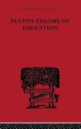 Lodge |  Plato's Theory of Education | Buch |  Sack Fachmedien