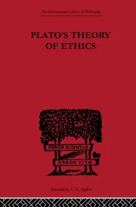 Lodge |  Plato's Theory of Ethics | Buch |  Sack Fachmedien