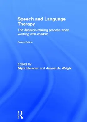 Kersner / Wright |  Speech and Language Therapy | Buch |  Sack Fachmedien