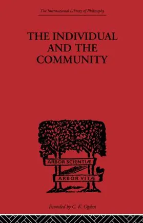 Kwei Liao |  The Individual and the Community | Buch |  Sack Fachmedien