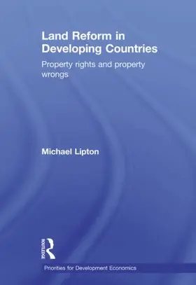 Lipton |  Land Reform in Developing Countries | Buch |  Sack Fachmedien